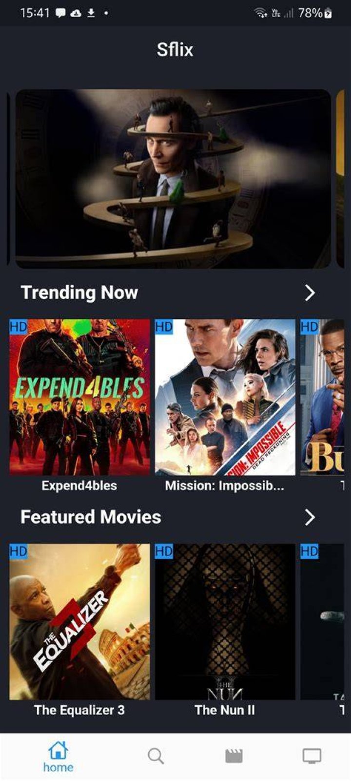 sflix: Free Movie and TV Show Streaming Platform