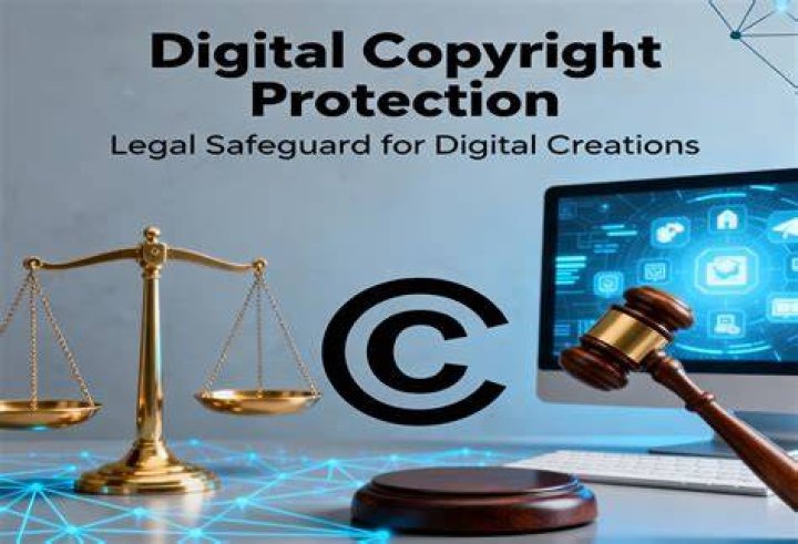 Legal compliance and copyright concepts